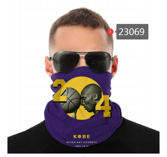NBA 2021 Los Angeles Lakers #24 kobe bryant 23069 Dust mask with filter->->Sports Accessory